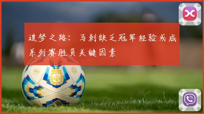 追梦之路：马刺缺乏冠军经验或成系列赛胜负关键因素